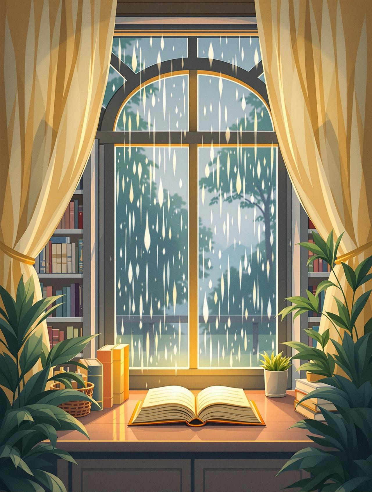 雨天的图书馆 - 短剧免费追剧新番
